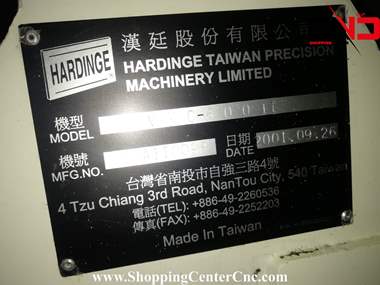فرز سی ان سی سه محور Hardinge VMC 600 II ساخت تایوان